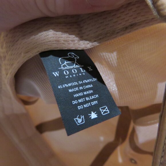 WOOLX Frankie Baseball Hat Breathable Merino Wool in Salmon Casual Outdoor - Picture 12 of 12
